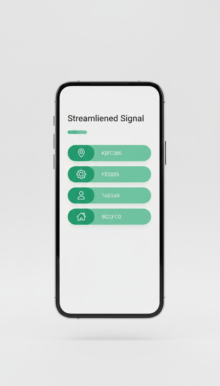 Mobile Navigation Menu Preview