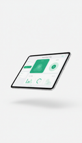 Theme Demo on Tablet Display